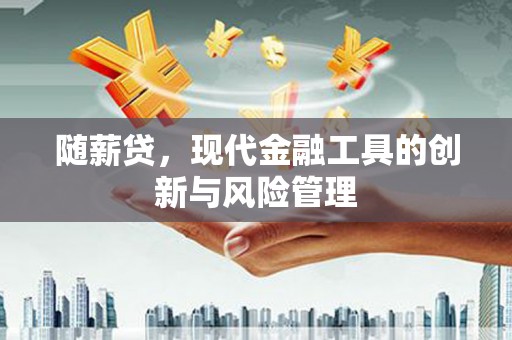 牟定随薪贷，现代金融工具的创新与风险管理